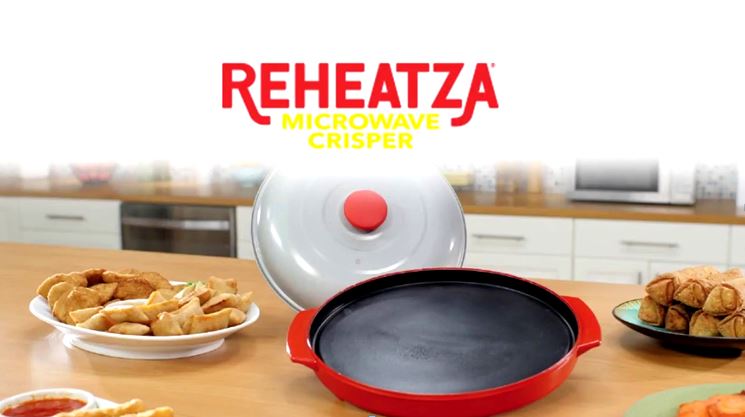 use the Reheatza microwave crisper