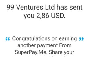 Superpay.me payment proof